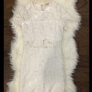 White Lace Bridal Inspired Dress